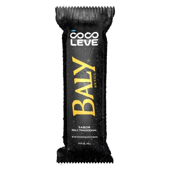 Gelo Saborizado Energético Bally, 190 g, Coco Leve