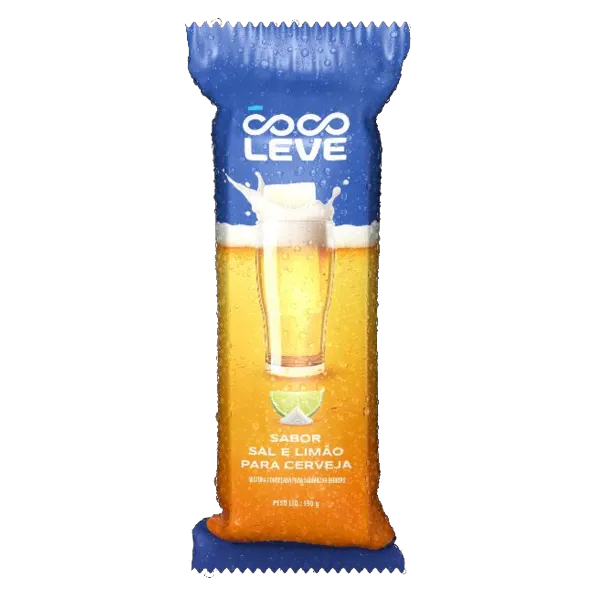 Gelo Saborizado Sal e Limão (cerveja), 190 g, Coco Leve