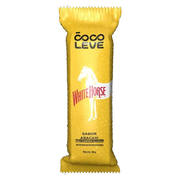 Gelo Saborizado White Horse (abacaxi), 190 g, Coco Leve
